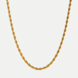 Hélène – Gold Necklace with Dotted Accents