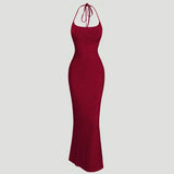 Women's Sexy Summer Midi Dress | Halter, Bodycon