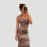 Women's Sexy Summer Midi Dress | Halter, Bodycon