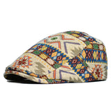 Reginald | Vintage Print Flat Cap