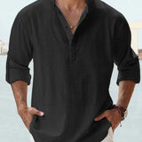 Vince | Lightweight Linen Shirt for Breathability