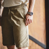 Men’s Summer Chino Shorts | Relaxed, Olive Green