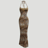 Women's Sexy Summer Midi Dress | Halter, Bodycon