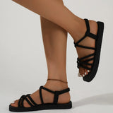 Women’s Summer Strappy Sandals | Platform, Crisscross