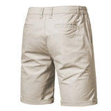 Men’s Chino Summer Shorts | Casual, Elastic Waist