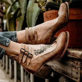 Women's Vintage Summer Heels | Ankle Strap, Closed Toe