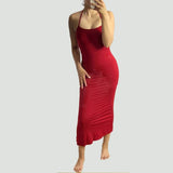 Women's Sexy Summer Midi Dress | Halter, Bodycon