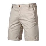 Men’s Chino Summer Shorts | Casual, Elastic Waist