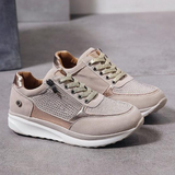 Women's Comfort Zip Sneakers | Stylish Orthopedic Footwear for Daily Support | Ergonomic, Durable, Easy-Care