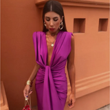 Rita - Sophisticated Silk Evening Gown