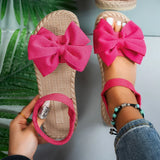 Women's Summer Espadrille Sandals | Bowknot, Ankle Strap