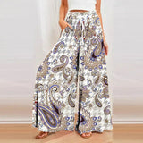 Marcella - Wide-leg printed trousers in a relaxed fit
