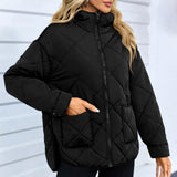 Scarletta - Elegant Padded Zip Jacket, Warm and Stylish