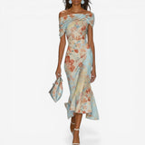 Glaiza™ Floral Midi Dress