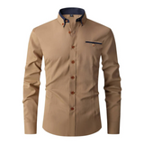 Men's Classic Long Sleeve Dress Shirt | Smart Fit, Timeless Elegance