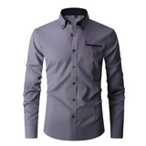 Men's Classic Long Sleeve Dress Shirt | Smart Fit, Timeless Elegance