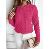 Women's Cozy Chunky Knit Sweater | Fashionable, Warm, and Versatile