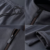 Men’s Two Piece Tracksuit Set | Zipper Jacket, Pants and Top
