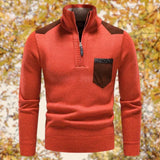 Elegant Men's Zip-Up Sweater | Comfortable, Versatile, Stylish Design