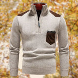 Elegant Men's Zip-Up Sweater | Comfortable, Versatile, Stylish Design