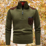 Elegant Men's Zip-Up Sweater | Comfortable, Versatile, Stylish Design