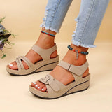 Women's Summer Platform Sandals | Open Toe, Slip On