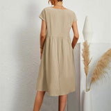 Women's Casual Smock Summer Dress | Midi