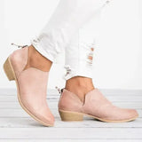Women's Cowgirl High Heels | Ankle Slip On