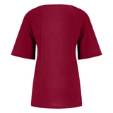 Women’s Casual Summer Shirt | Short Sleeve, Asymmetrical