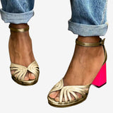 Milvana™ Color-Block High Heels