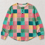Agnes colorful patchwork sweater