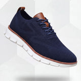 Navy Blue Ultra-Comfort Breathable Sneakers