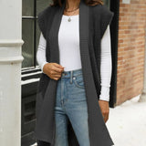 Coralyn - Stylish cap sleeve cardigan vest