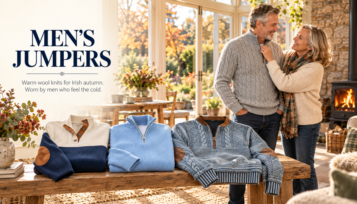 Men's Jumpers collection banner