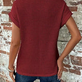Women’s Casual Summer T-Shirt | Short Sleeve, Textured