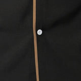 Men's Designer Dress Shirt | Contrast Trim, Long Sleeve
