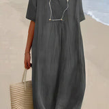 Women's Beach Summer Midi Dress | Loose, Modest