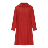 Women's Summer Shirt Dress | Loose, Elegant