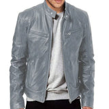 Premium Men's Leather Biker Jacket | Durable, Chic, Timeless Design
