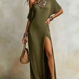 Lucia - Stylish Asymmetrical Maxi Dress