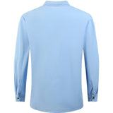 Men’s Beach Two Piece Set | Light Blue, Pants and Top