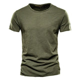 Men’s Vintage Summer T-Shirt | Plain, Crew Neck