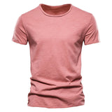Men’s Vintage Summer T-Shirt | Plain, Crew Neck