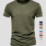 Men’s Vintage Summer T-Shirt | Plain, Crew Neck