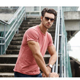 Men’s Vintage Summer T-Shirt | Plain, Crew Neck