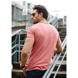 Men’s Vintage Summer T-Shirt | Plain, Crew Neck