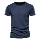 Men’s Vintage Summer T-Shirt | Plain, Crew Neck
