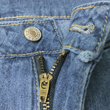 Women's Summer Jeans | Relaxed Fit, Pleated Wide Leg