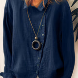 Women’s Casual Summer Shirt | Long Sleeve, Oversized