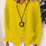 Women’s Casual Summer Shirt | Long Sleeve, Oversized